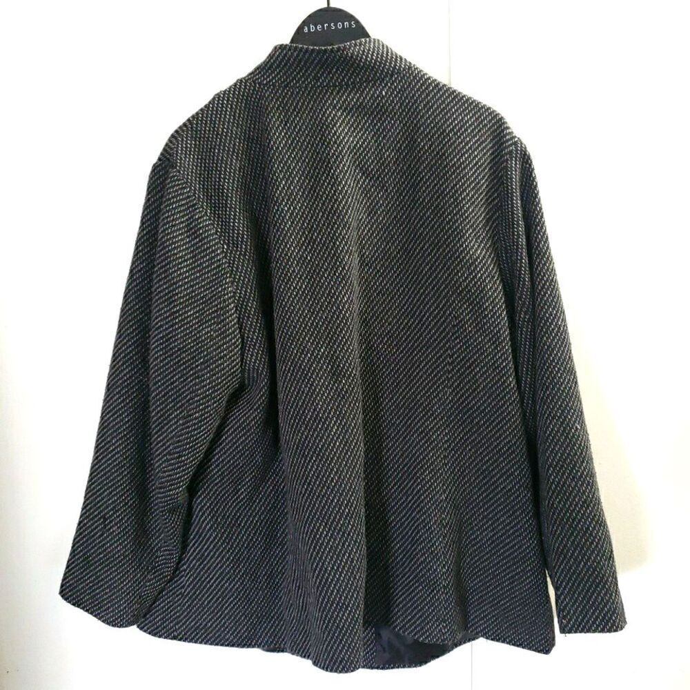 Fenn Wright Mason Jacket Ruffle Front Mock Neck Quite Luxury Womens Size Unk - Picture 3 of 8
